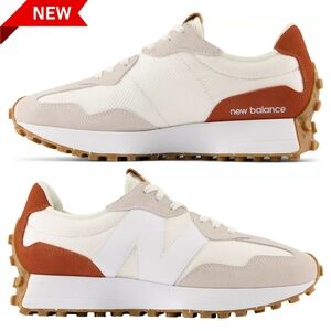 🆕New Balance Women's 327 Shoes, Rust/Sand For Women